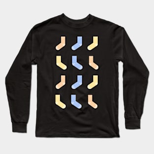 Mismatched Sock Sticker Pack Long Sleeve T-Shirt